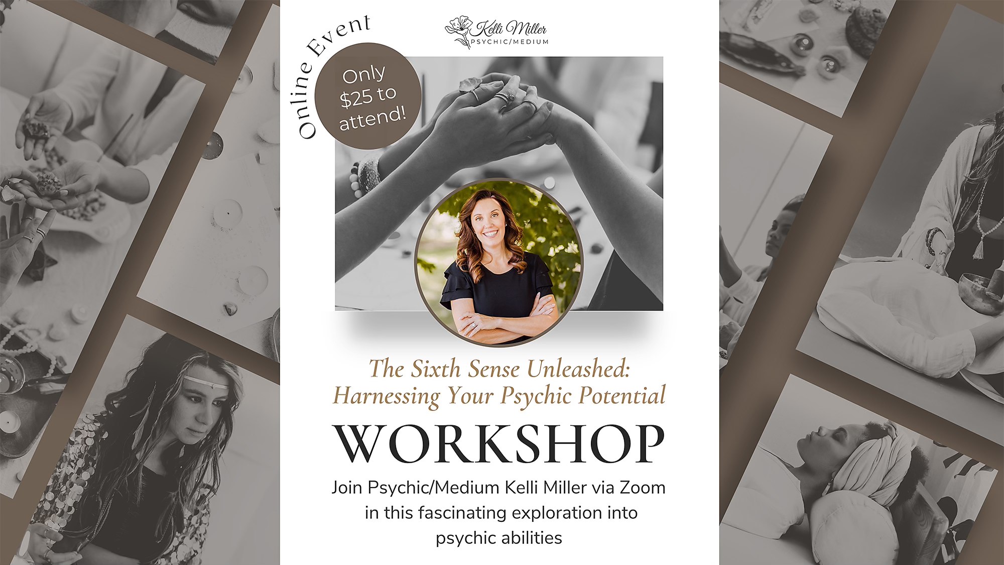 The Sixth Sense Unleashed: Harnessing Your Psychic Potential Workshop